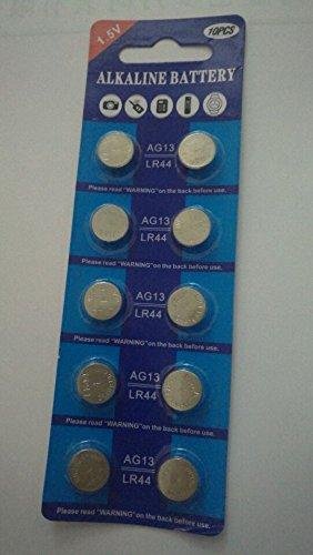 Fortune LR44 AG13 Alkaline 1.5V Button Coin Cell Batteries (20pcs) 3