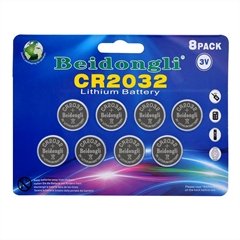 CR2032 3v lithium battery button coin cell battery for watches calculators led c
