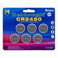 CR2450 3v Battery 6 Pack 1