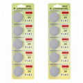Fortune CR2450 3V Lithium Battery,Electronic Button Cell batteries 20pcs 2