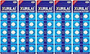 50PACK LR44 AG13 Alkaline 1.5V Button Coin Cell Batteries