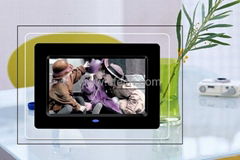 2013 special offer : 7Inch simple function digital photo frame for gift  mp3 usb