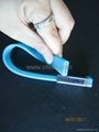 new private style wrist band /bracelet  usb flash drive for promotional gift 