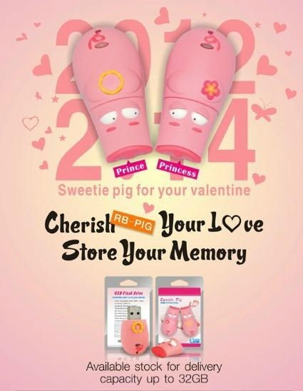 valentine's usb for gift 