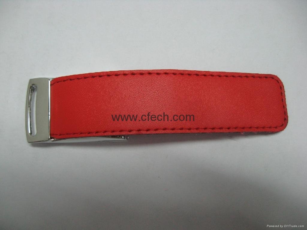 2012 New Style Leather Magnet Usb flash drive .Usb memory stick  3