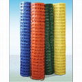 High visible HDPE snow barrier mesh