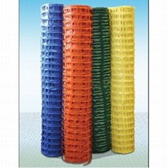 High visible HDPE snow barrier mesh