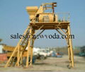 Twin-shaft concrete mixer 0.5m3