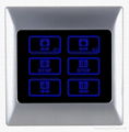 Curtain Control Touch Panel