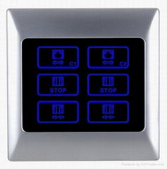 Curtain Control Touch Panel