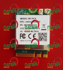 QCA6174A-5  Dual-band WiFi+BT Combo Module WLT674