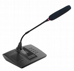 会议话筒QT-621 发言表决同传摄像跟踪  标准网线连接