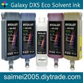 Galaxy DX5 Eco Solvent Ink