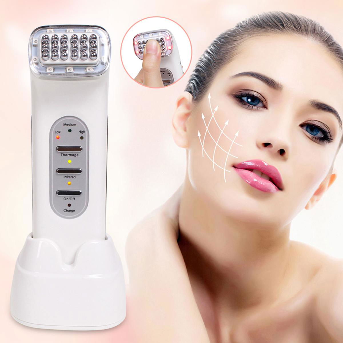        Mesotherapy RF Radio Frequency Far-infrared Wave Therapy Facial Wrinkle