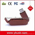 red wood usb Flash Drive