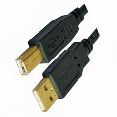 Gold Plated USB AM to Mini 5pin USB Cable 2.0