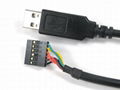 USB with FTDI to RJ45 2