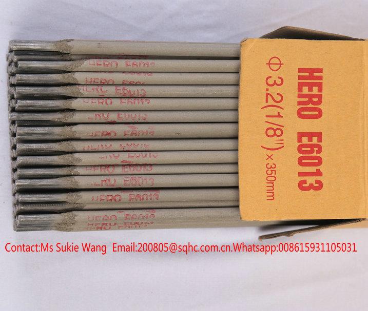 Factory supply Welding electrodes Hero E6013. Welding rod E6013 Stone