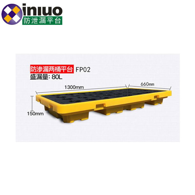 FP02 anti-leakage tray anti-leak prevention pallet platform 2