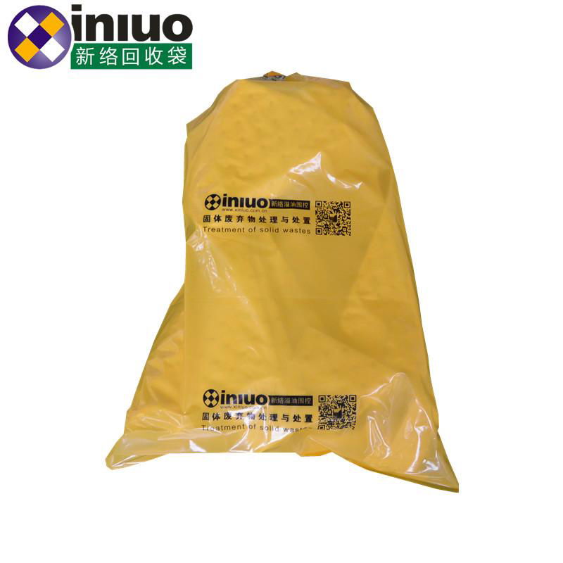 PS15291黄色化学品回收袋危害品垃圾袋 4