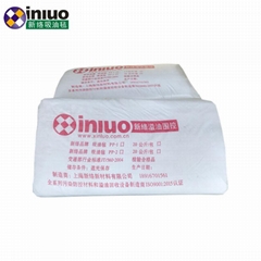 Special oil-absorbing particles ground