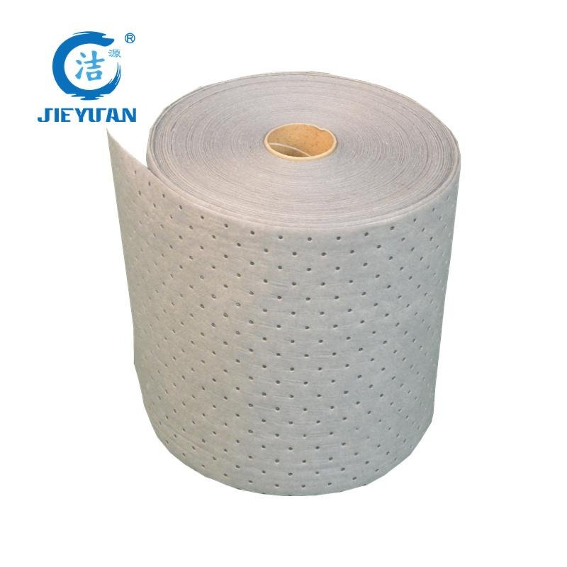 Gray lightweight 2MM thick 90M long roll universal absorbent cotton