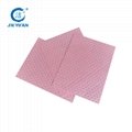 Pink acid liquid adsorption tablet