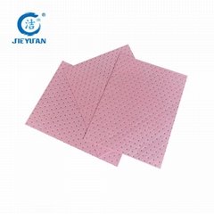 Pink 2MM thick save chemical acid liquid universal type adsorption sheet