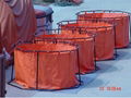 Portable oil storage tank