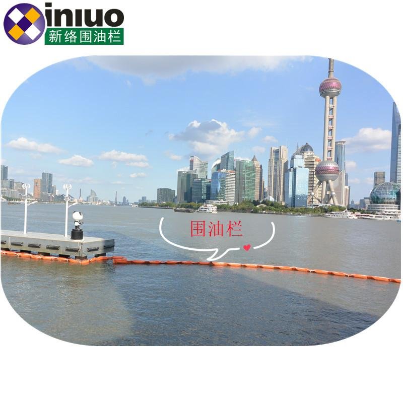 WGV1100 solid float type PVC oil boom 6
