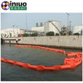 PVC600固体浮子式PVC围油栏 水面拦截围油栏