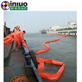 PVC600固体浮子式PVC围油栏 水面拦截围油栏