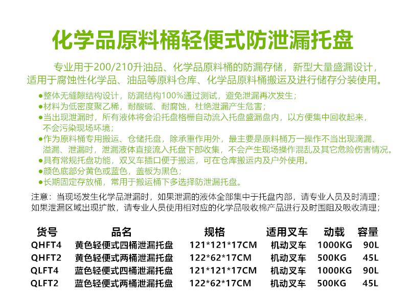 轻便两桶防泄漏托盘 3