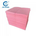 Pink 4MM thick save chemical acid liquid universal type adsorption sheet