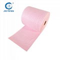 Pink 2MM thick 38CM wide 90M long chemical universal absorbent cotton