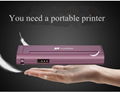 A4 thermal printer thermal transfer tattoo paper printer portable printer