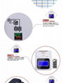 電子鐘錶英文電子考勤機員工卡電池電源