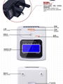 電子鐘錶英文電子考勤機員工卡電池電源