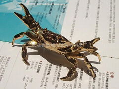 Gold-plated crab ecological simulation