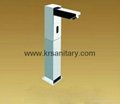 square post sensor faucet column auto tap 