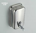 Manual 304 Stainless Steel Soap Dispenser hand press lotion holder 12