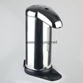 500ml 304不锈钢自动皂液器感应皂液机电子滴皂机