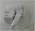 Wall Mounted hotel hair dryer with shaver socket optional 6