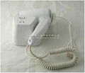 Wall Mounted hotel hair dryer with shaver socket optional 19