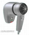 fireproof ABS wall mounted hair dryer for star hotel