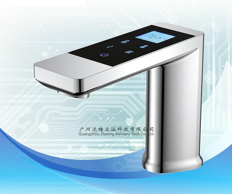 Digital smart faucet, panel control faucet, touch screen thermostatic faucet 2