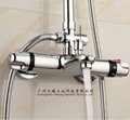 Brass Wall Mounted Thermostatic Mixer Taps Thermostatic Shower Faucet