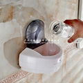 500ml automatic Soap dispenser Wall-mounted soap holder battery liquid washer  