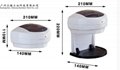 500ml automatic Soap dispenser Wall-mounted soap holder battery liquid washer  