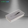 Concealed in wall stainless steel paper holder flushbonading metal paper dispens